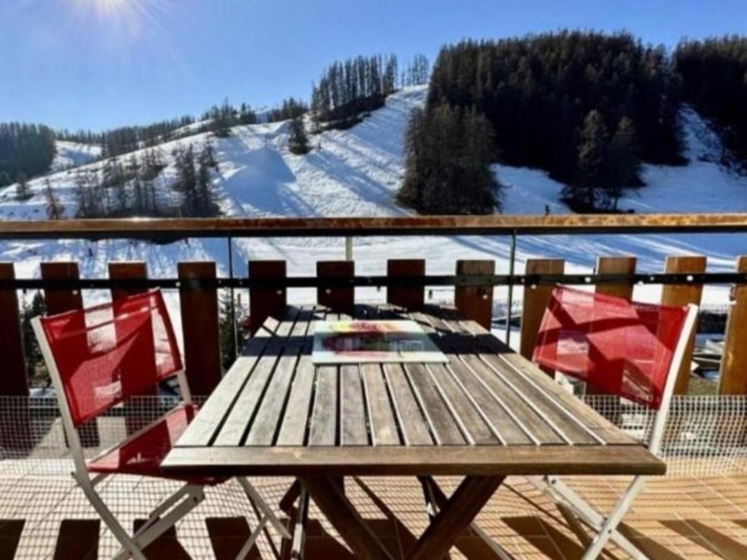 Deux Pieces Face Aux Pistes Appartement Péone Buitenkant foto